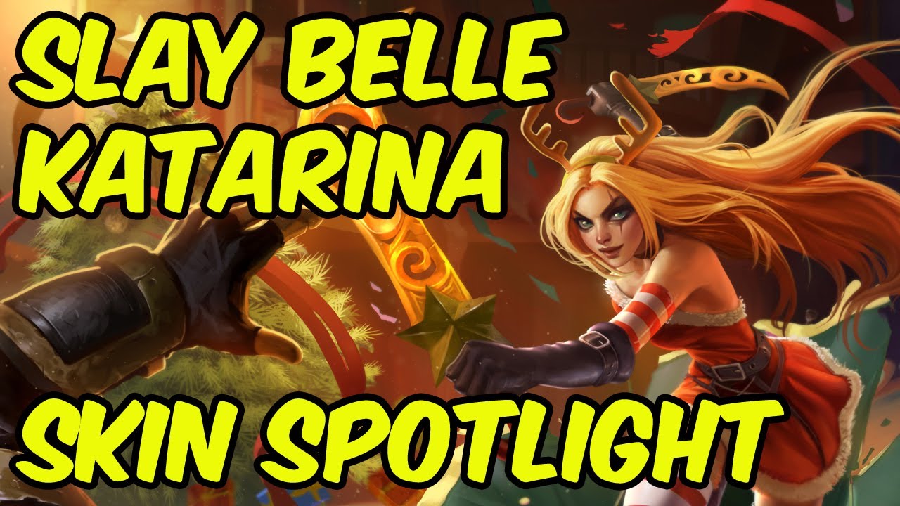 League of Legends Slay Belle Katarina Skin Spotlight Gameplay Teaser