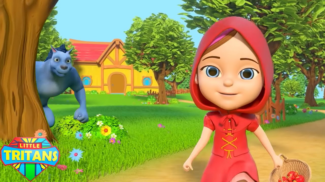 ⁣Little Red Riding Hood | Short Stories For Children | Storytime For Babies | Fairy Tales For Kids