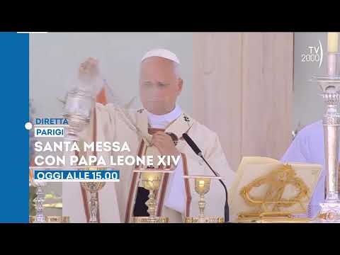 Mass with Pope Leo XIV in Paris - Today, September 26 at 3:00 PM live on TV2000
