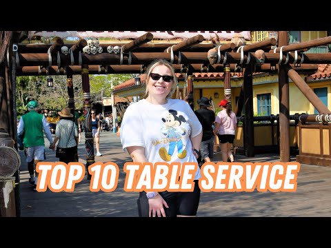 Vidéo: Top 11 des meilleurs restaurants avec service à table à Disneyland