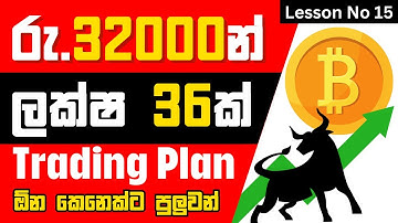 📕 සල්ලි දිලා ඉගෙන ගන්න Full Course එකම නොමිලේ | Lesson No 15 | 100$ to 11132$ Plan