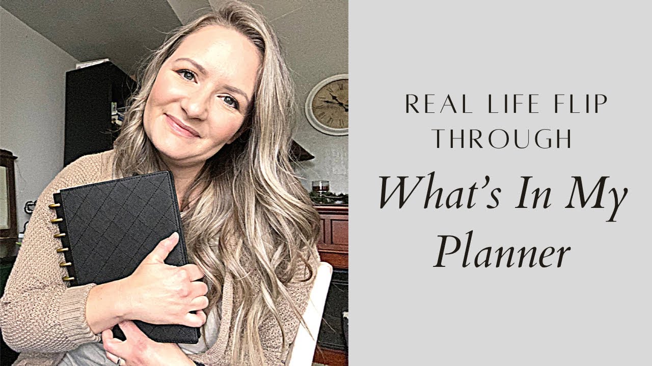 Planner Flip Through // Real Life Practical Planner // My January Happy Planner Flip Through