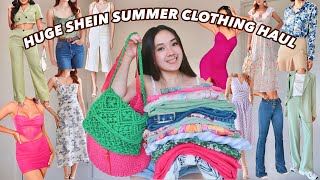 HUGE SUMMER SHEIN TRY-ON HAUL (w\/ DISCOUNT CODE) | 2022 Summer Vacation Outfits! trendy \& affordable