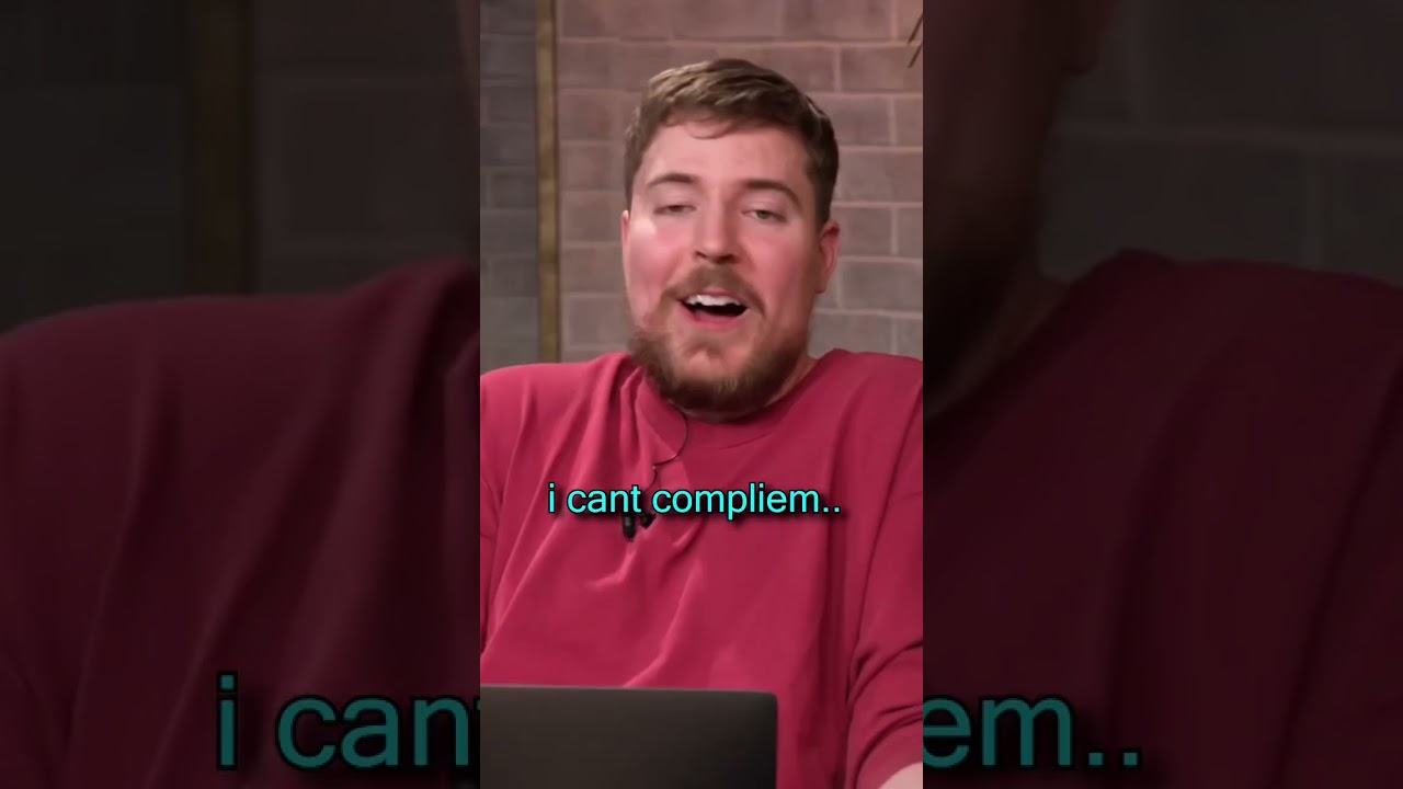 Mr Beast Checking YouTube Analytics