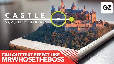 Callout text effect like mrwhosetheboss Tutorial||Kinemaster||Pixellab - Graphizz