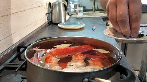 Готовлю покупного краба! Как приготовить замороженного камчатского краба. Что можно делать с крабом