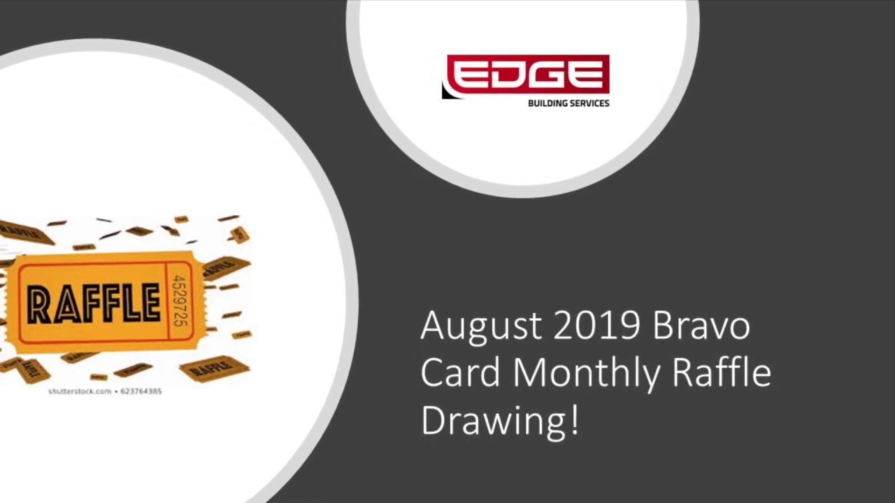 Edg Raffle August 2019 EDGE Raffle Drawing - YouTube