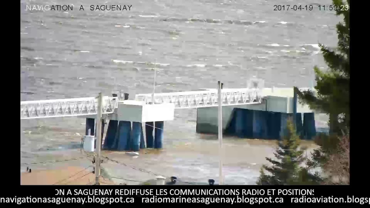 Navigation à Saguenay caméra 1 YouTube Navigation à Saguenay caméra 1 YouTube