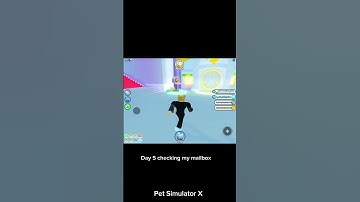 Day 5 checking my mailbox | Pet Simulator X