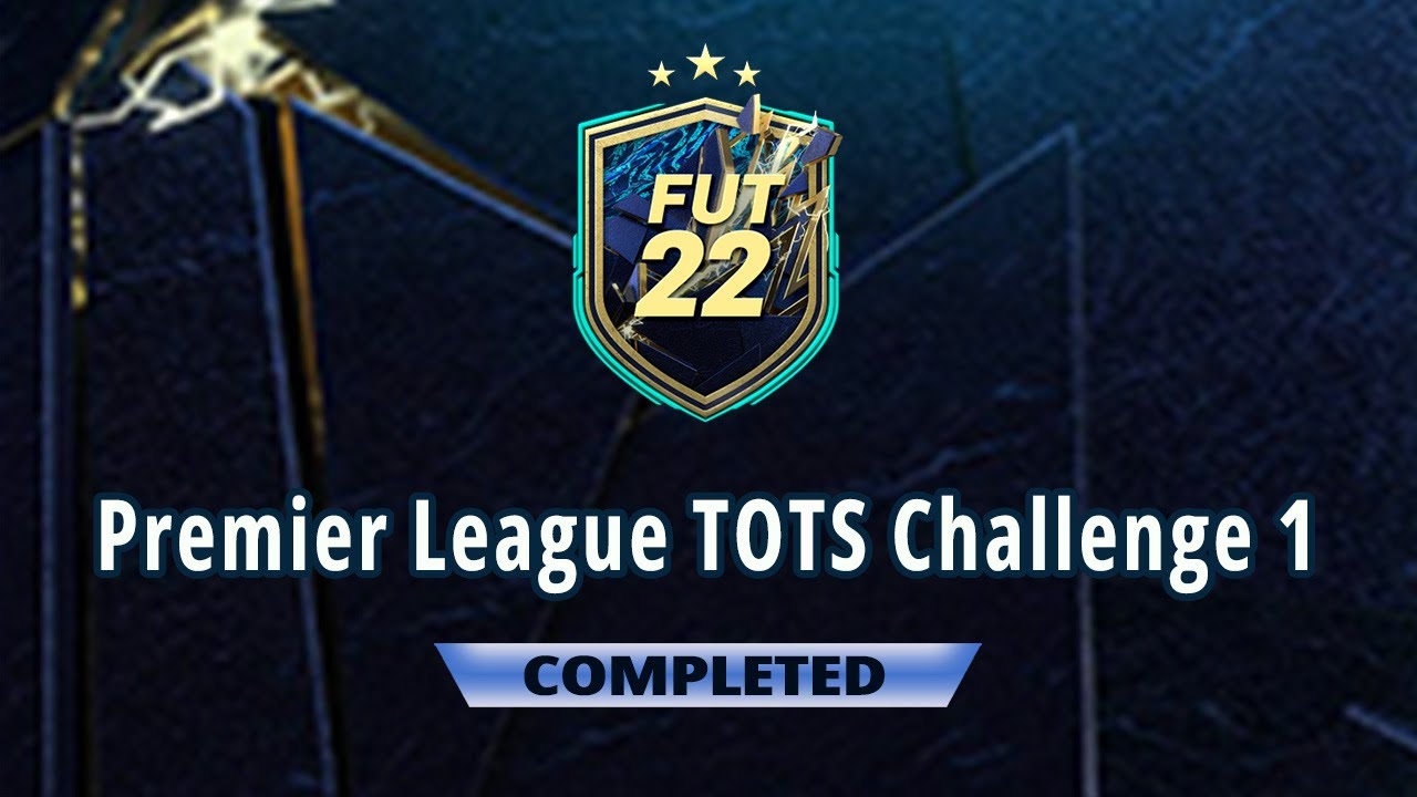 FIFA 22 PREMIER LEAGUE TOTS CHALLENGE 1 SBC! (CHEAPEST SOLUTION - NO LOYALTY)