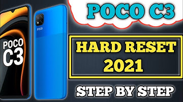 poco c3 hard reset kaise kare | how to hard reset poco c3 | poco c3 pattern unlocked