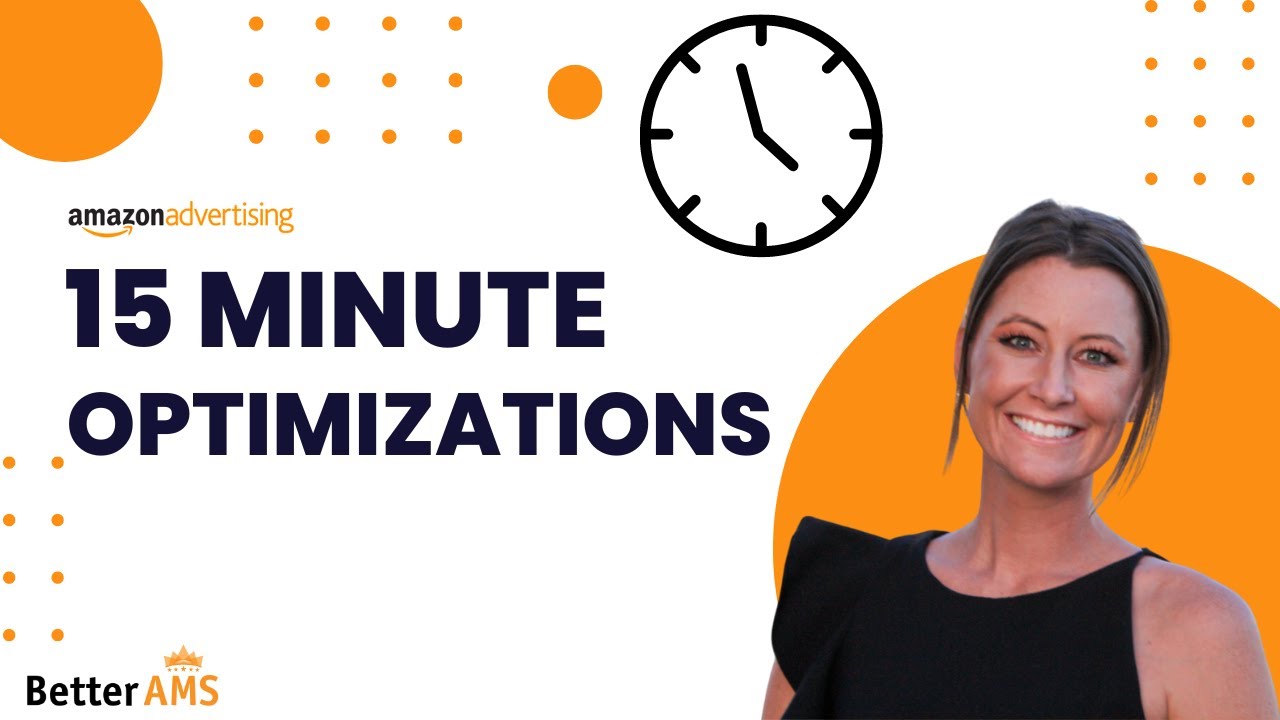 Amazon Advertising - 15 Minute PPC Optimization Tips and Tricks - YouTube