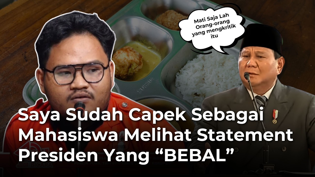 Berani! Mahasiswa Ini Buka Dugaan Sisi Gelap Program MBG