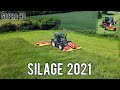 Silage 2021 ~ Mowing 1st cut with Valtra n174 ~ Shenton's Agri ~ 4k
