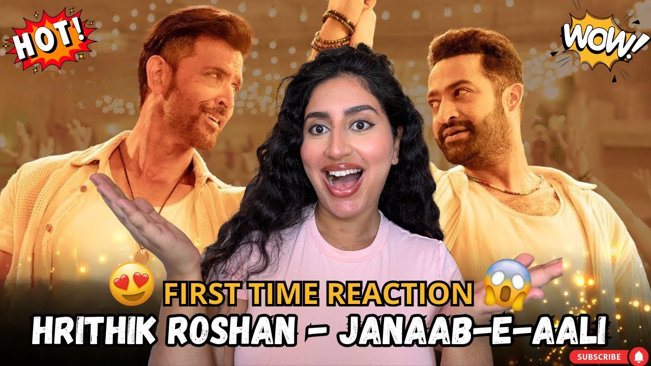 WHO IS HE ?!! Janaab-e-Aali | WAR 2 | Hrithik Roshan & NTR First time REACTION/REVIEW