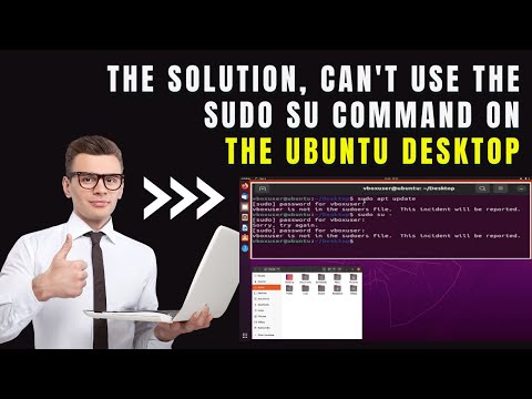 The solution, can't use the sudo su command onthe Ubuntu Desktop