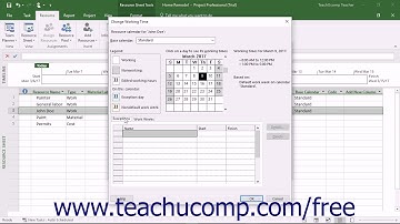 Project 2016 Tutorial Scheduling Work Resources Microsoft Training