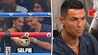 Cristiano Ronaldo Reaction on Tyson Fury vs. Francis Ngannou Fight ??