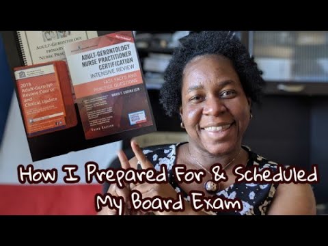 How I Prepared For and Scheduled my Board Exam