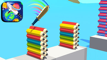 Slice It All ​- All Levels Gameplay Android,ios (Levels 522-529)