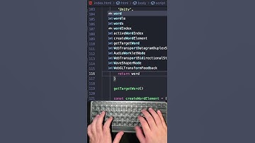 ASMR Programming - Coding Wordle Game 💻 @mehmetemineker  #asmr #coding #programming #asmrvideo