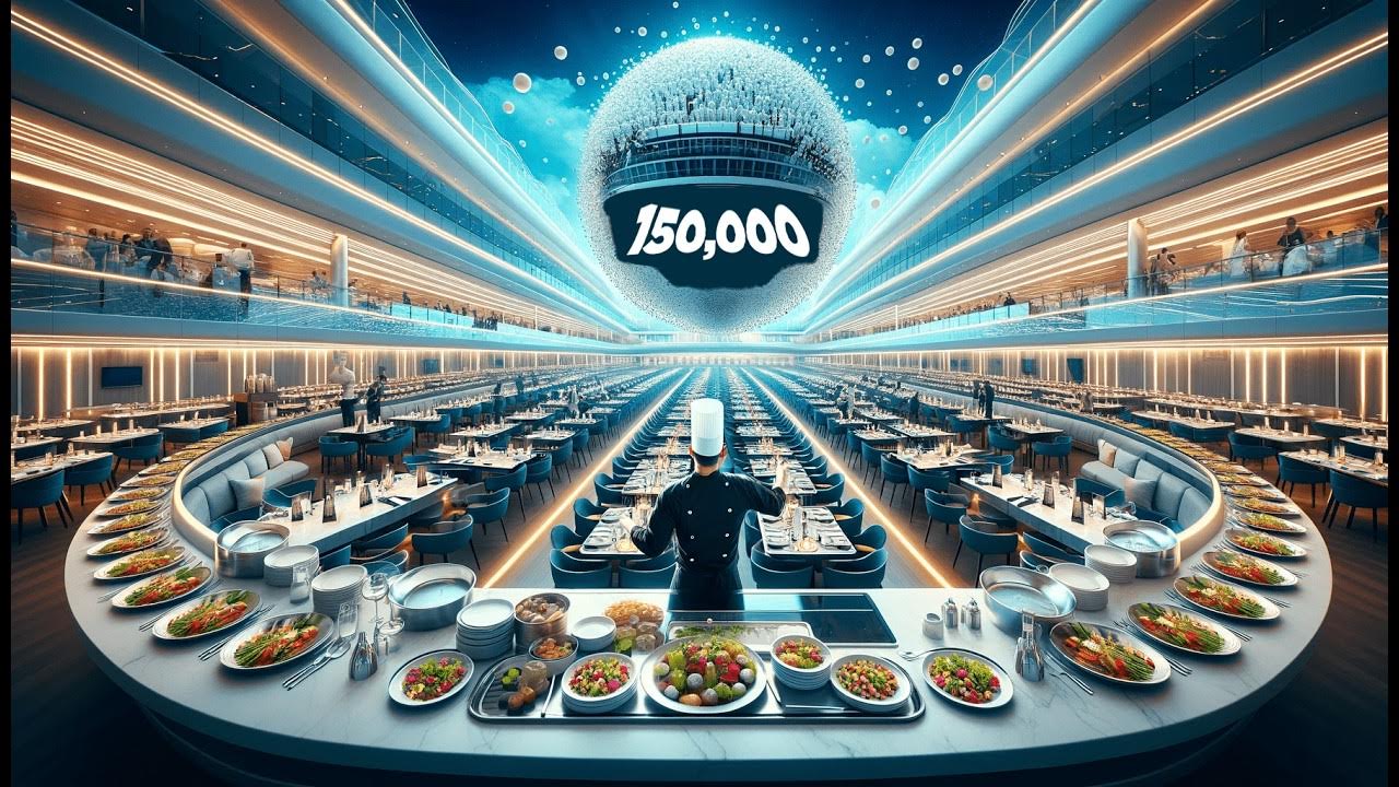 Read more about the article How The World’s Largest Cruise Ship Makes 150000 Meals Every Week – Royal Caribbean Blog