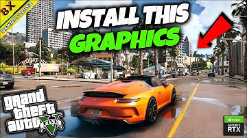 GTA SA Android: GTA V Graphics Mod V8 (2025) Ultra HD!  Graphics - All Device Supported