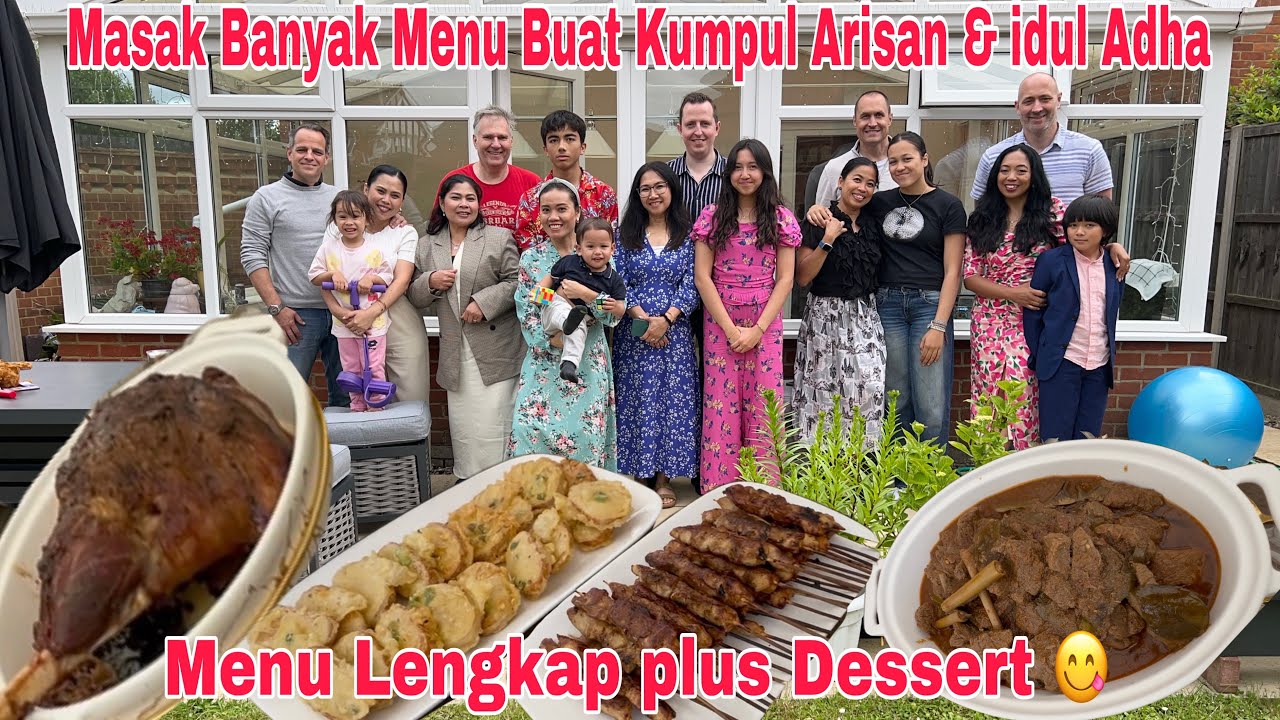 Masak Banyak Menu Buat Kumpul Arisan & Idul adha! Ramai pol Party Makan Pokoknya sampai Kembung 😅
