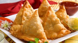 Aloo Samosa Recipe • How To Make Samosa • Potato Samosa Recipe • Vegetable Samosa Recipe • Somosa