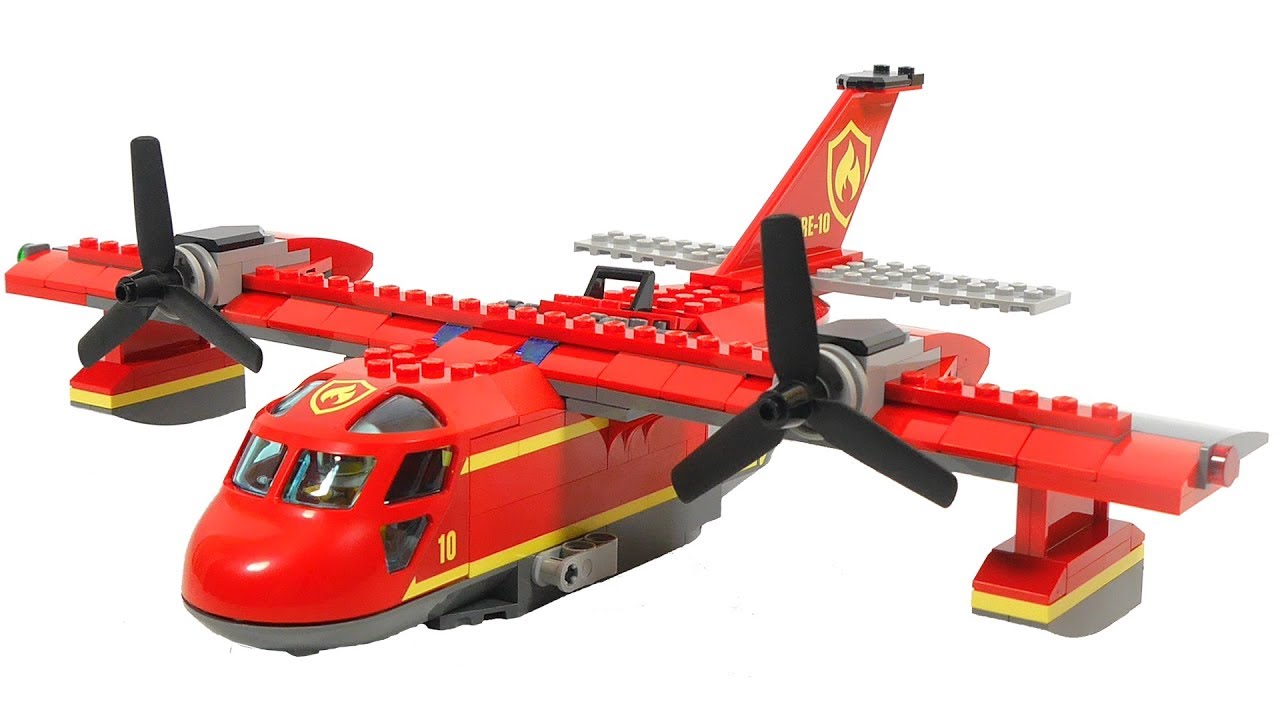 Lego City 60217 Fire Plane Lego Speed Build YouTube