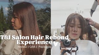 KOREAN HAIR REBONDING! ft. T&J Salon Professionals|Frequently asked questions|Digital Perm to Rebond
