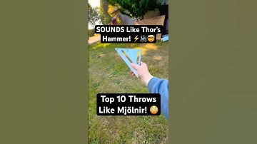 Top 10 Thor Hammer Tool Throws! ⚡️🔊 #shorts #thor #satisfying #sounds #marvel #tools #top10 #skills