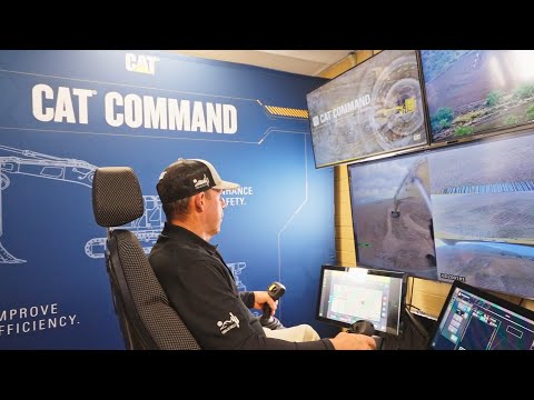 Télécommande Cat® Command pour la construction