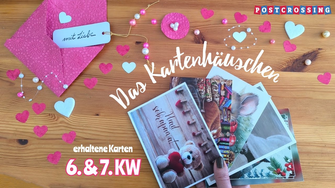 Postkarten aus der 6. und 7. Kalenderwoche