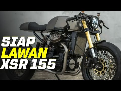 Video HONDA MOTOR CAFE RACER JADI PENANTANG YAMAHA XSR 155,... - youtube