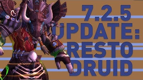 [WoW] Resto Druid 7.2.5 Talent Guide (PVP) | HEALING TOUCH BUILD IS BACK | Patch 7.2.5 legion |