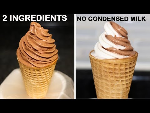 ice-cream-cone-recipe-2-ingredients-only---without-condensed-milk-by-(huma-in-the-kitchen)
