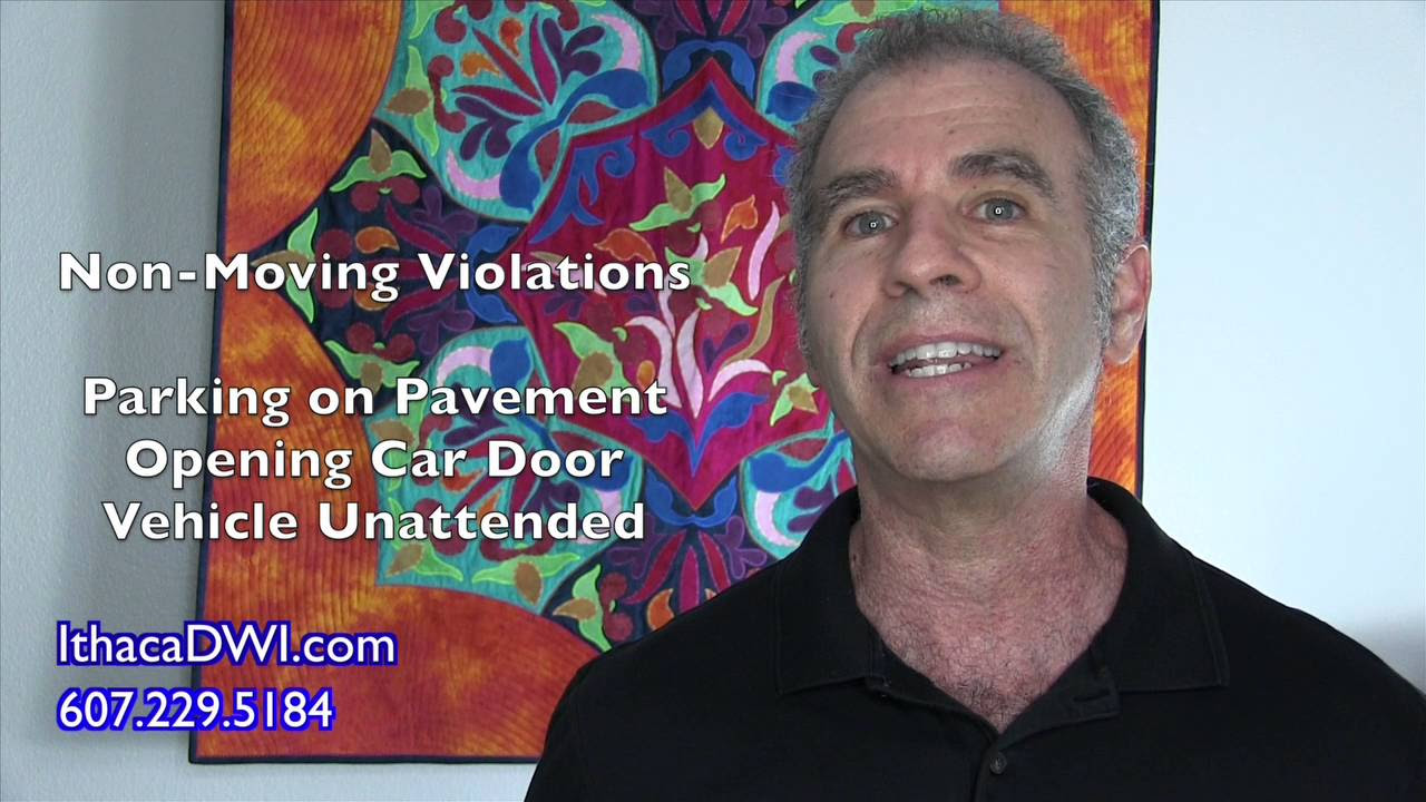 What's the Difference New York Moving versus Non-Moving Violations?