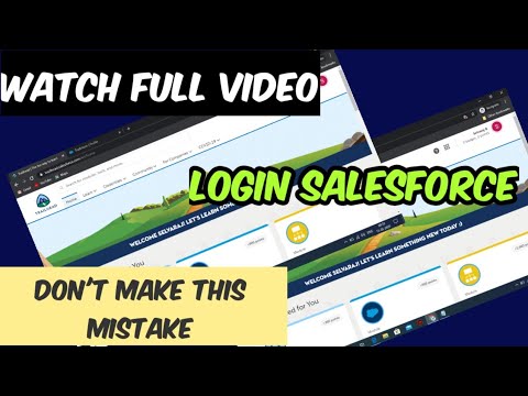 How to Login to Salesforce Trailhead Course | Learnathon 2020 | ICT Academy