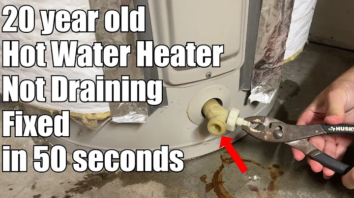 Hot Water Heater Won't Drain Fixed