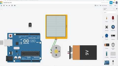 Using NPN Transistor for Speed Control of DC Motor in TinkerCad (Part 1)