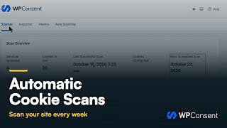 How to Schedule Automatic Cookie Scans in WordPress (WPConsent)
