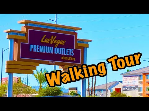 1 Las Vegas South Premium Outlets Stock Video Footage - 4K and HD