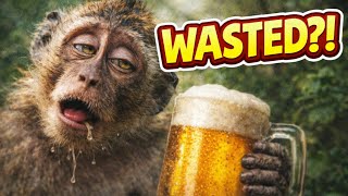 These Animals Get WASTED in the Wild (Real Footage)