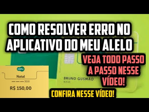 Como Resolver Erros no aplicativo Do Meu Alelo!