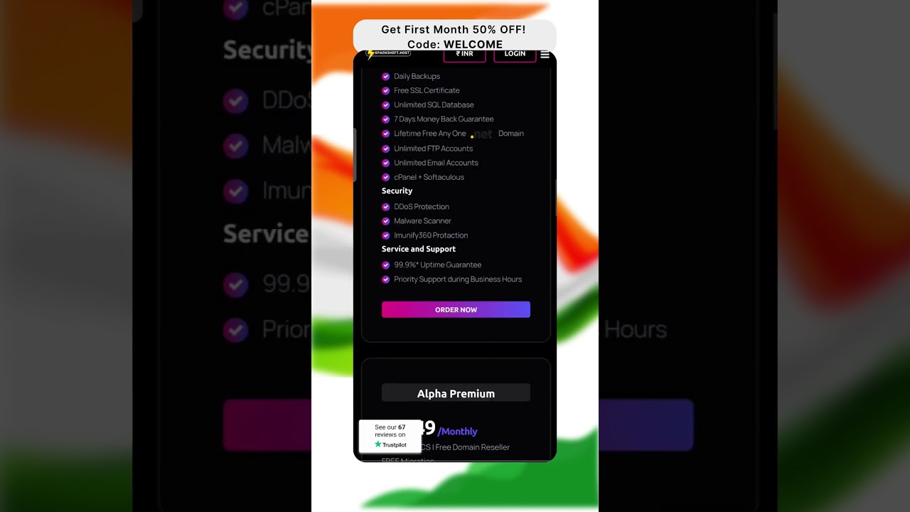 🧡🤍💚 Cheap Alpha Reseller Hosting Offer in India | Free Alpha Reseller Hosting India