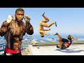 Grand Theft Auto V Hardest Knockouts 35 WWE Moves 