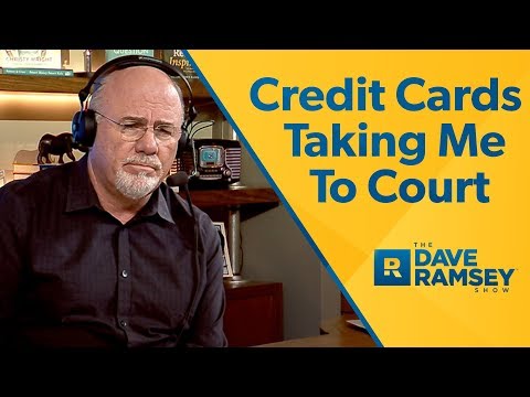 Finance Company Taking Me To Court