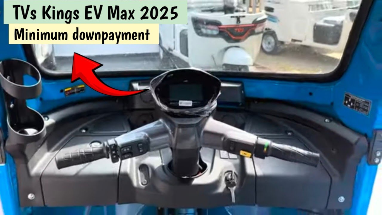 Tvs King Ev Max 2025 New Price & loan EMi OnRoad price Finance in india 