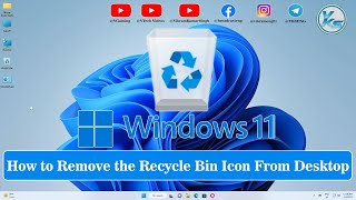 ✅ How to Remove the Recycle Bin Icon From Desktop in Windows 11